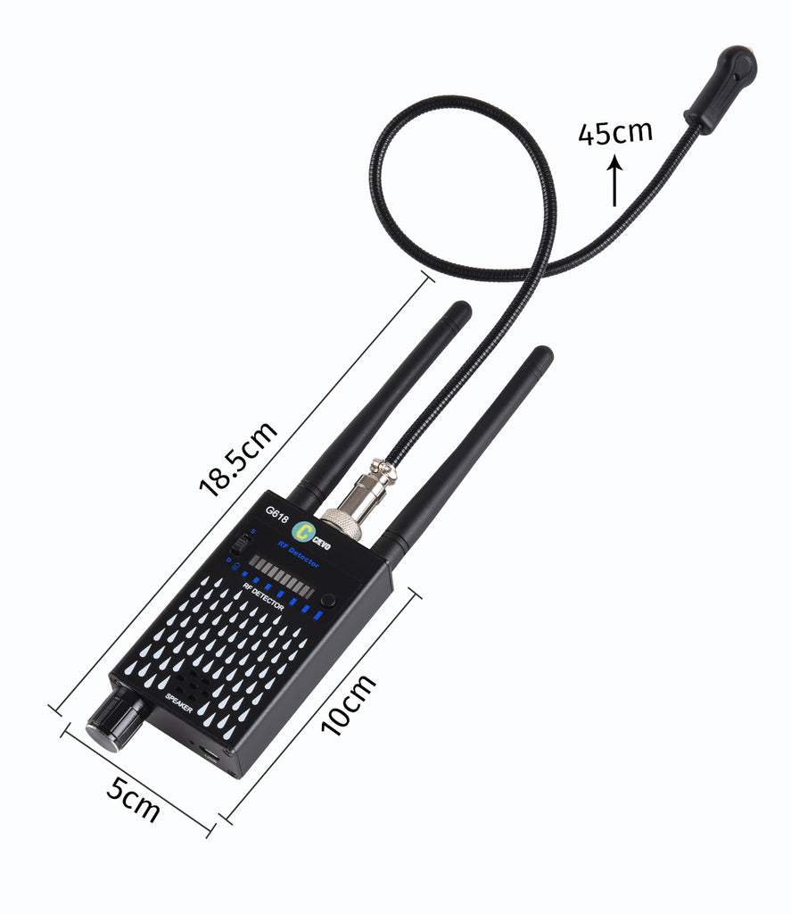 Rilevatore Microspie Professionale Cimici Telecamere Bonifica Onde